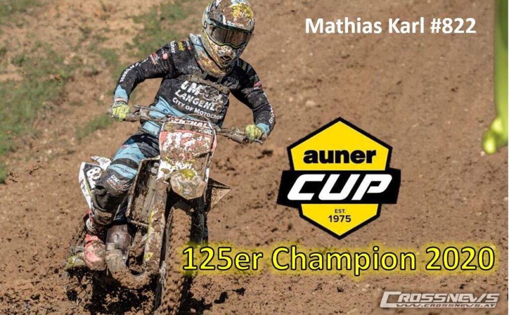 Zweiter auner 125er Cup Gesamtsieg für Mathias Karl