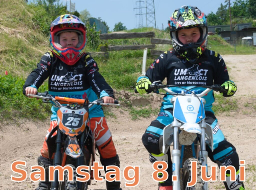 MX-Schnuppertag für Kids Samstag 8. Juni