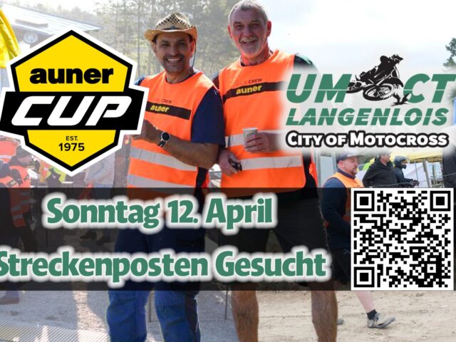 Streckenposten gesucht